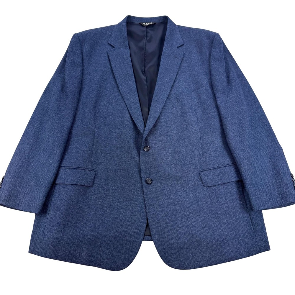 Jos A Bank Suit Jacket Mens 54R Blue Wool Regal Travelers Collection Sport Coat
